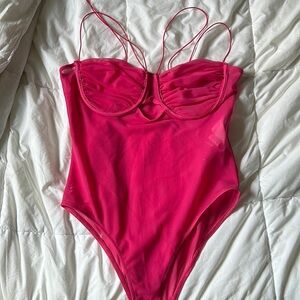Never worn zara mesh bodysuit
